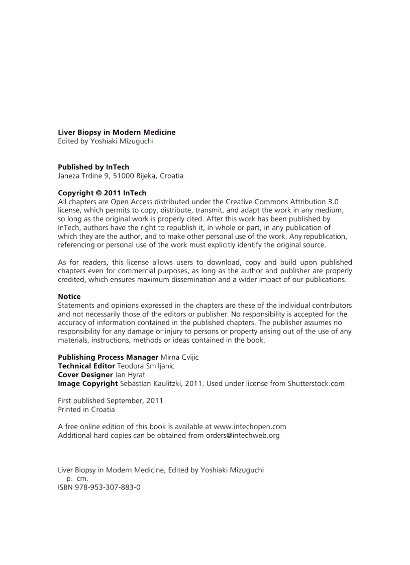 image for page Liver Biopsy in Modern Medicine