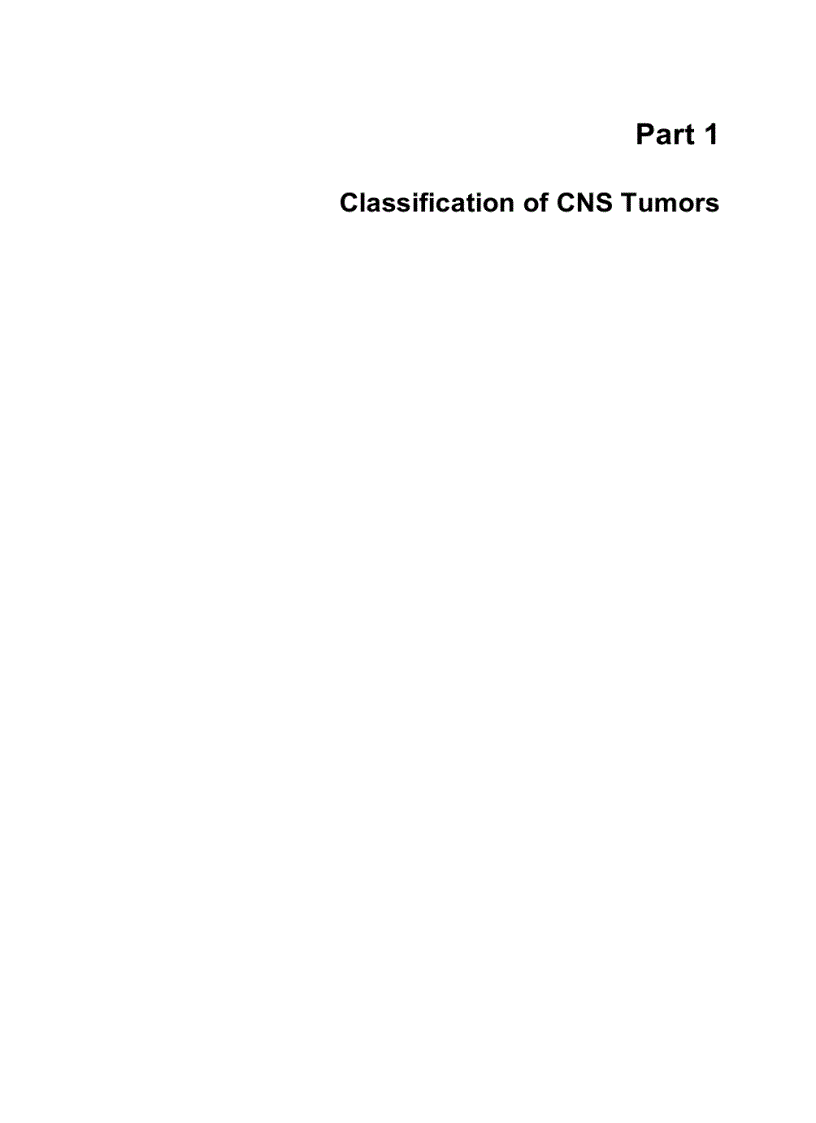image for page Management of CNS Tumors