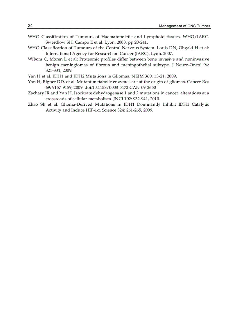 image for page Management of CNS Tumors
