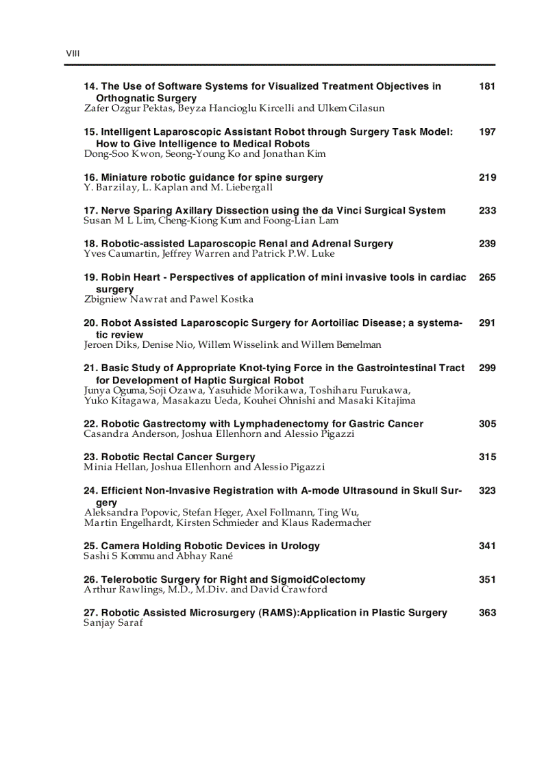 image for page Medical Robotics