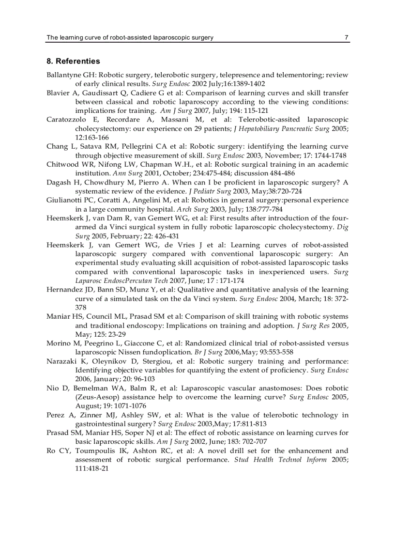 image for page Medical Robotics