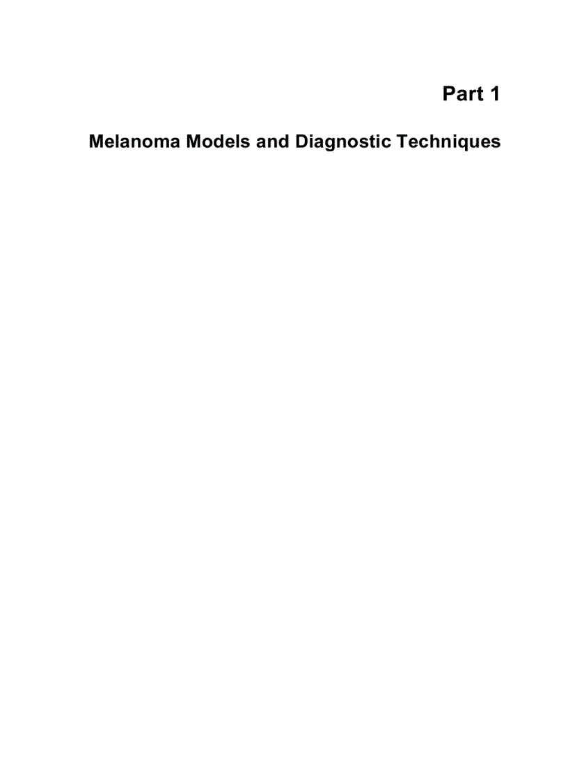 image for page Melanoma in the Clinic Diagnosis Management and Complications of Malignancy