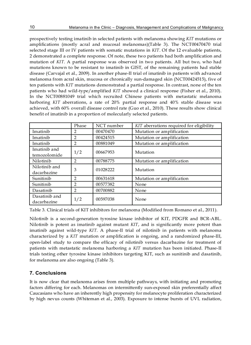 image for page Melanoma in the Clinic Diagnosis Management and Complications of Malignancy