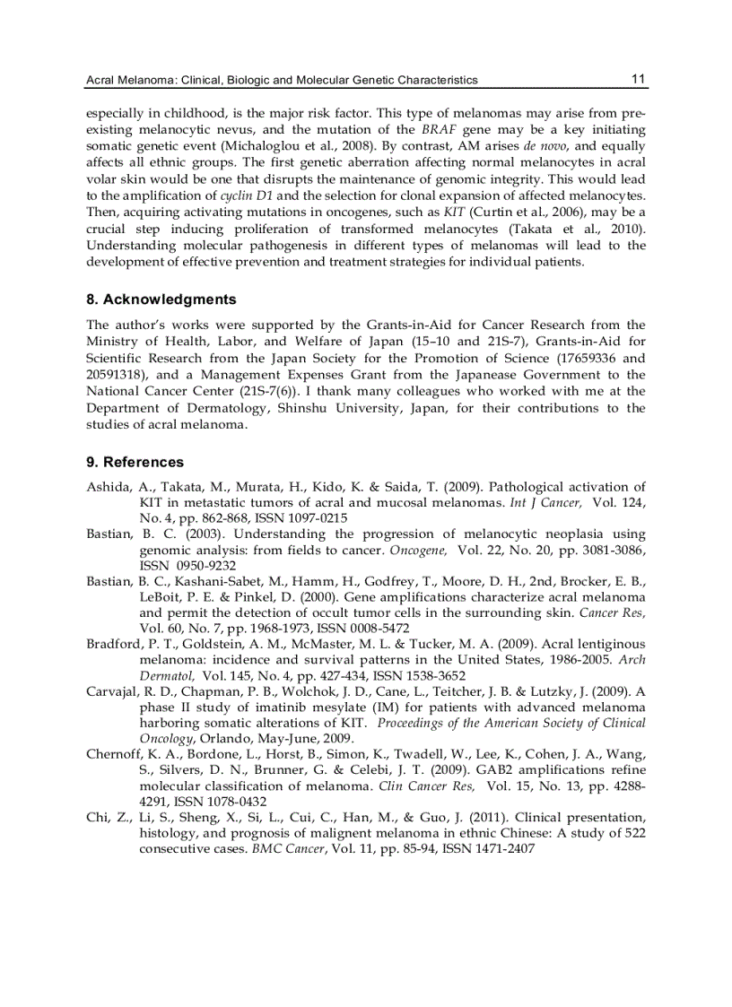 image for page Melanoma in the Clinic Diagnosis Management and Complications of Malignancy