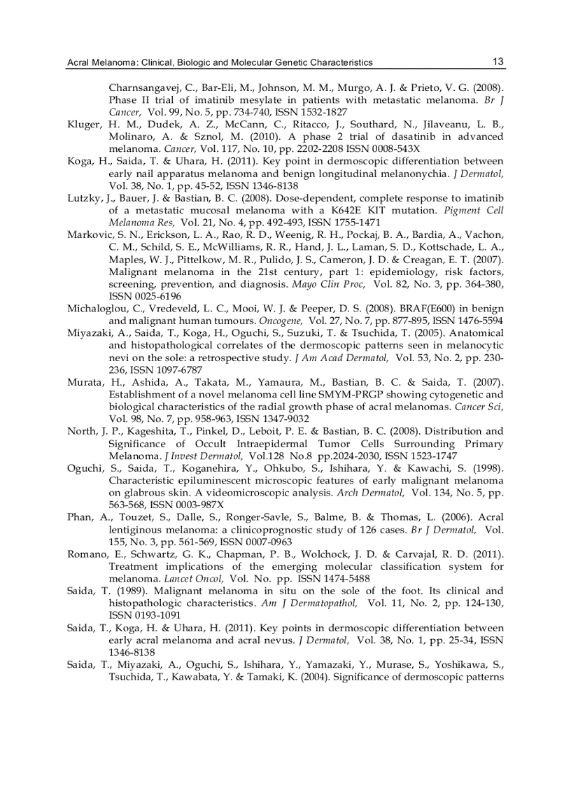 image for page Melanoma in the Clinic Diagnosis Management and Complications of Malignancy