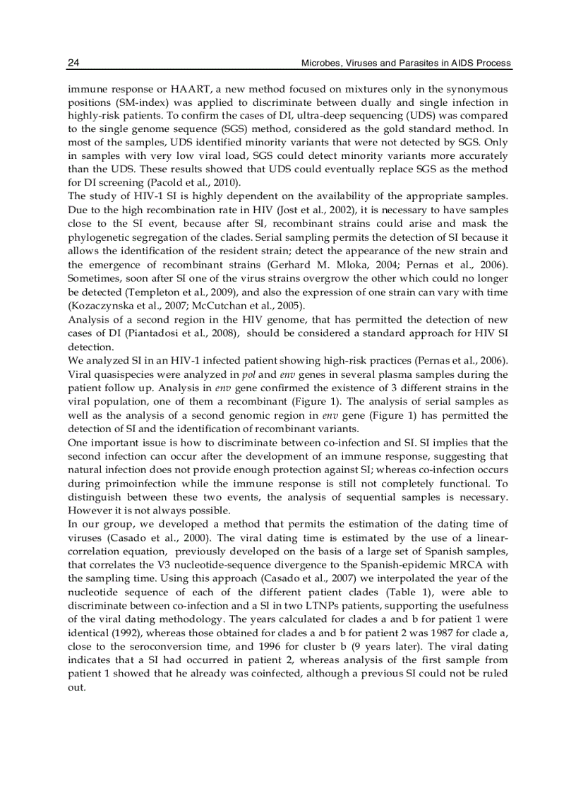 image for page Microbes Viruses and Parasites in AIDS Process