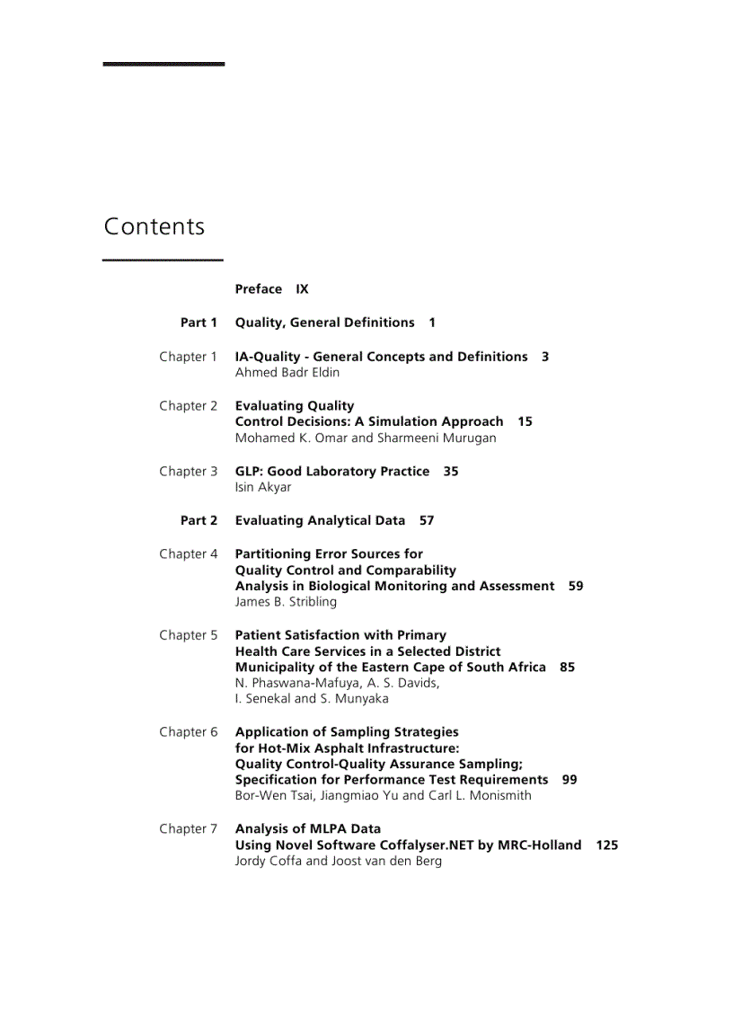 image for page Modern Approaches To Quality Control