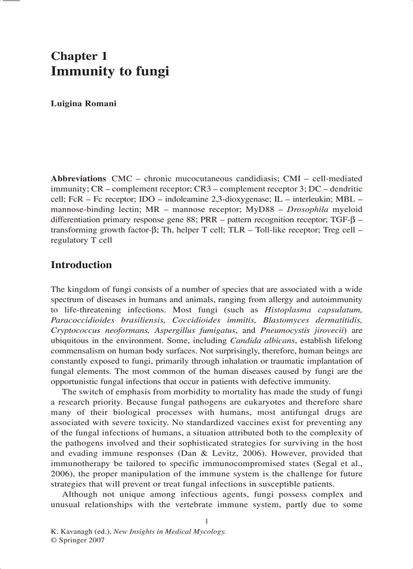 image for page New Insights in Medical Mycology