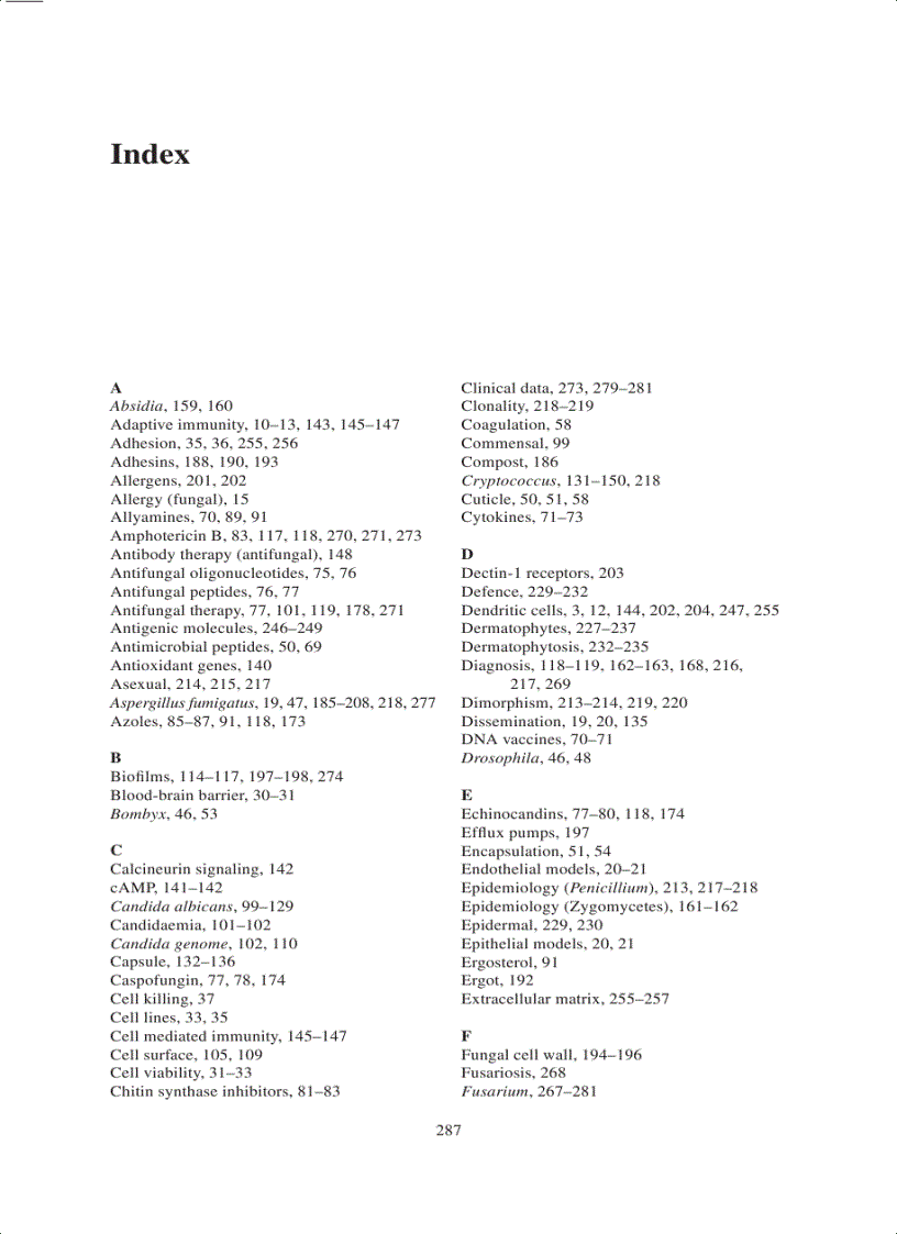 image for page New Insights in Medical Mycology