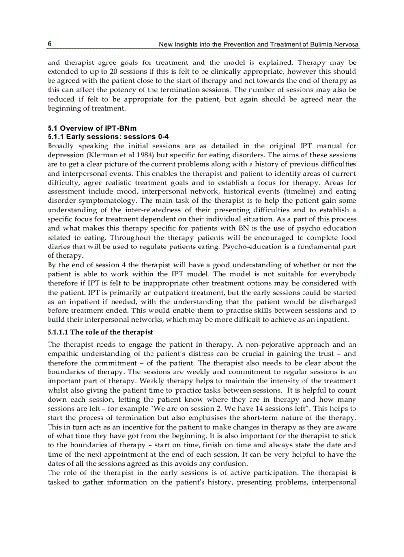 image for page New Insights into the Prevention and Treatment of Bulimia Nervosa