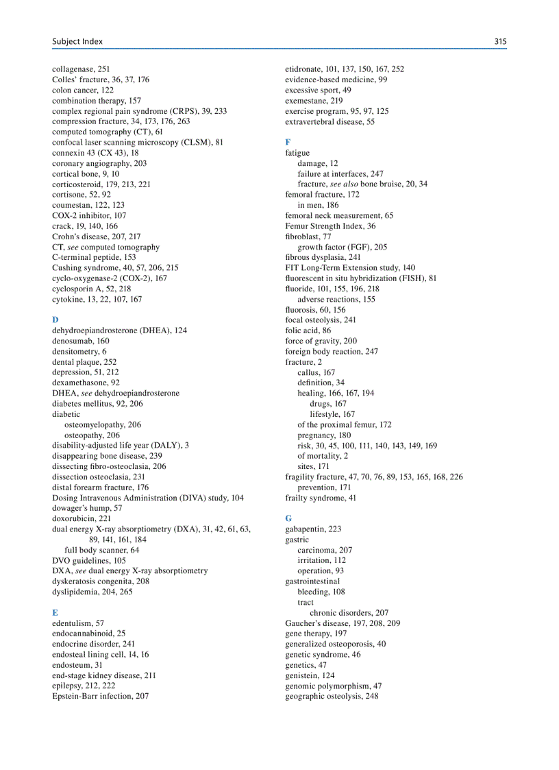 image for page Osteoporosis Diagnosis