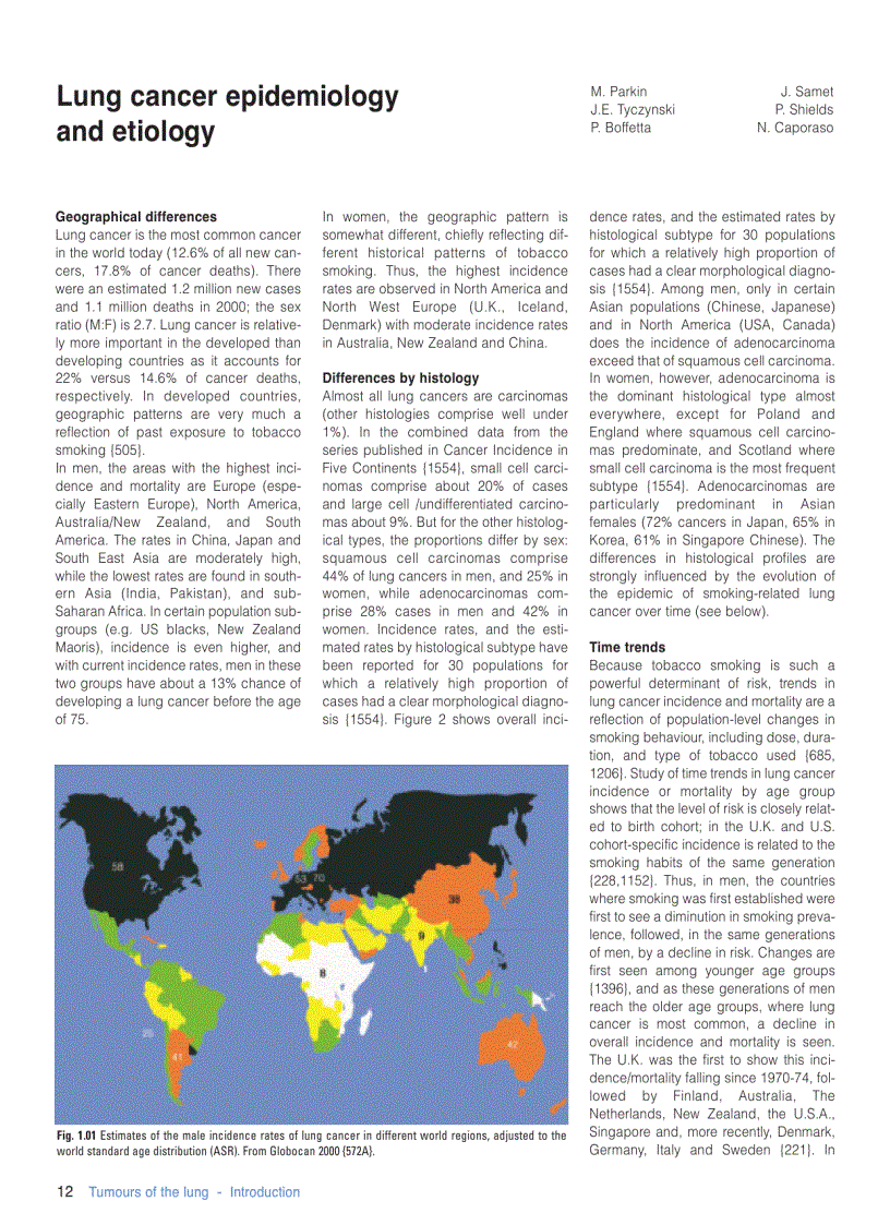 image for page Pathology Genetics Tumours of the Lung