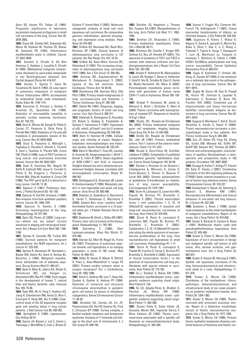 image for page Pathology Genetics Tumours of the Lung