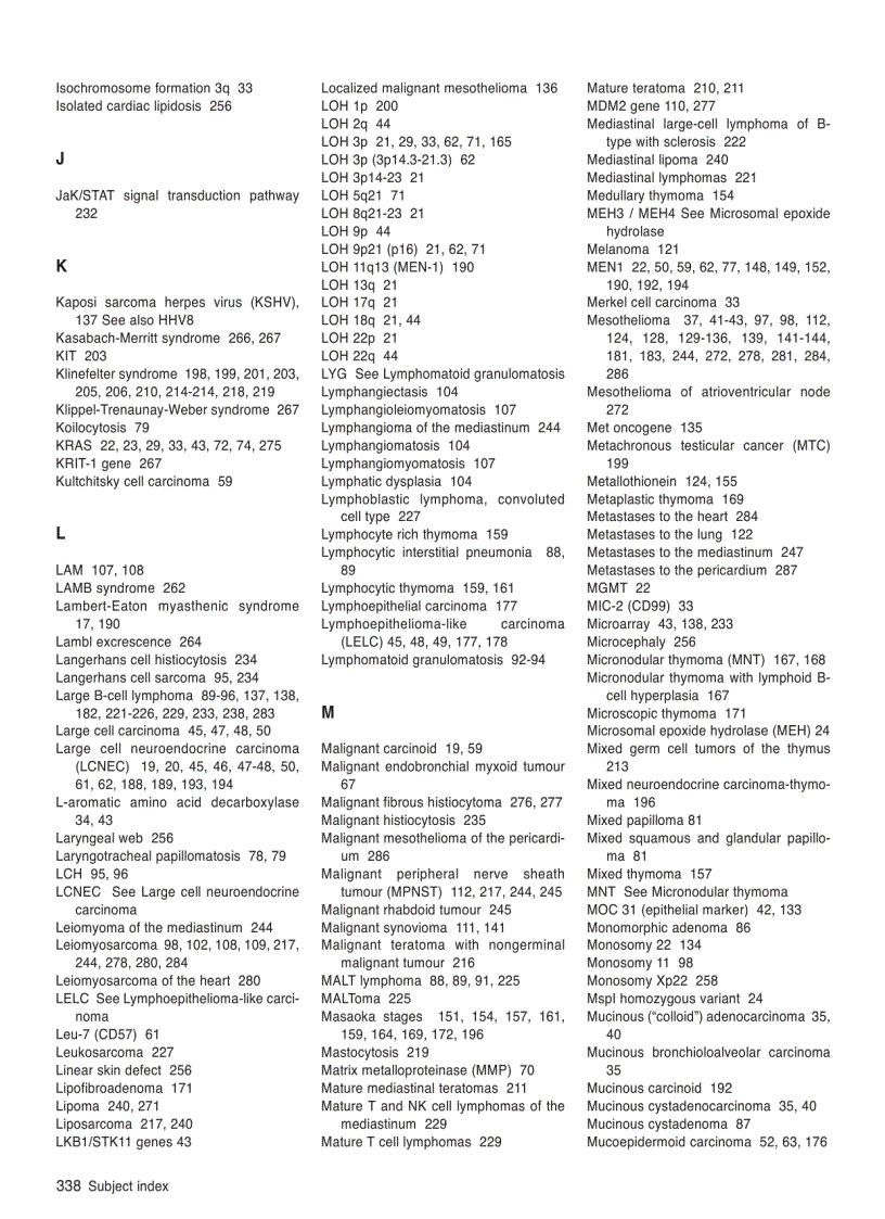 image for page Pathology Genetics Tumours of the Lung