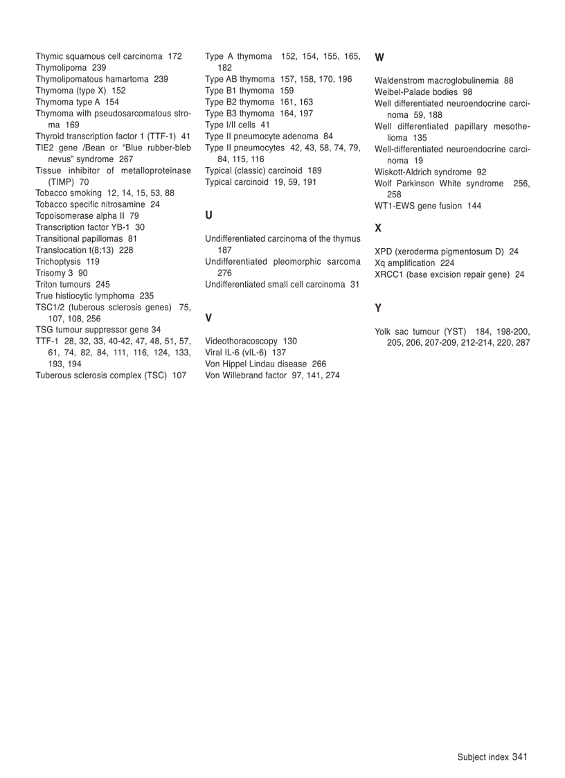 image for page Pathology Genetics Tumours of the Lung