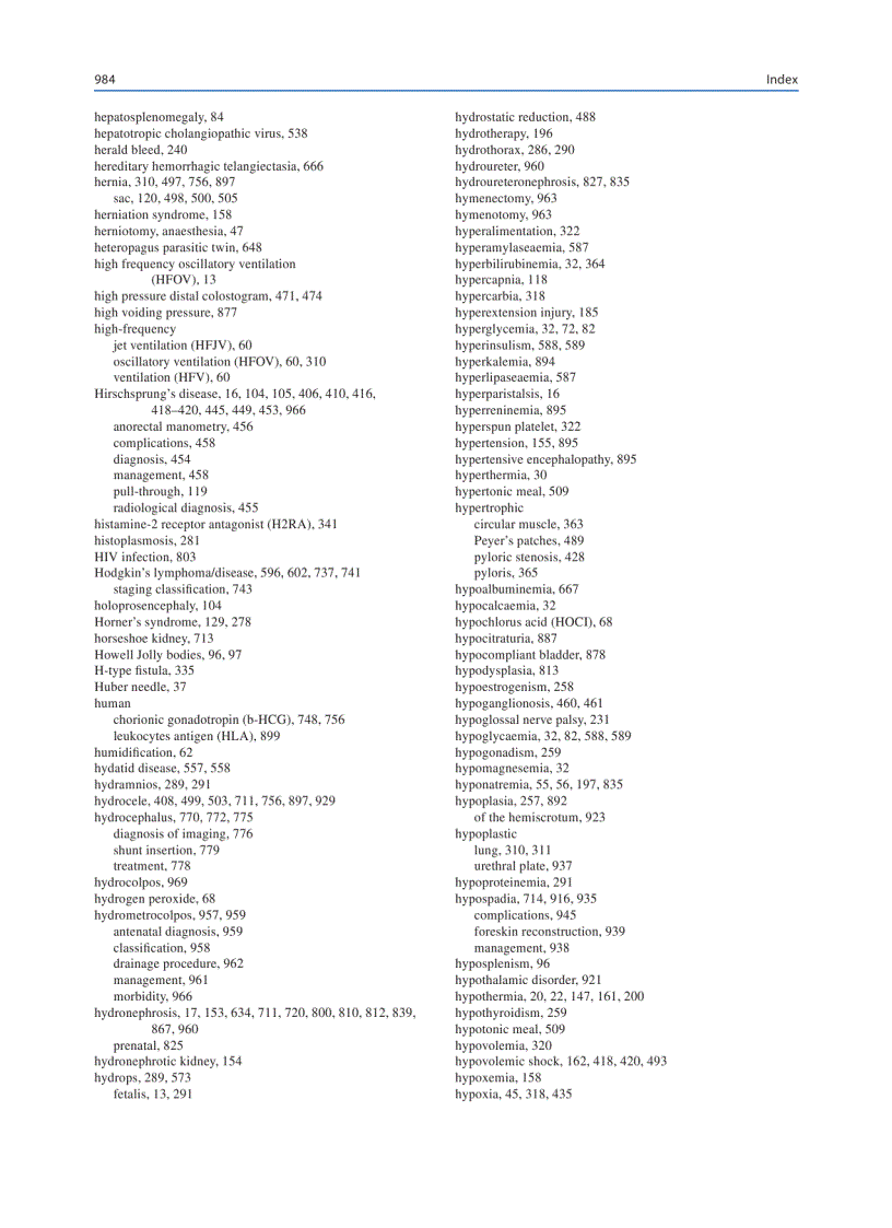 image for page Pediatric Surgery Diagnosis and Mangement