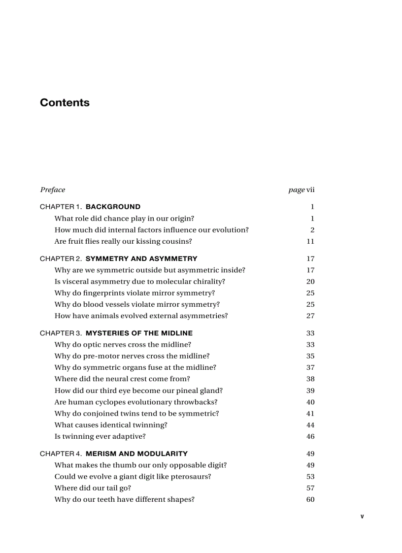 image for page Quirks of Human Anatomy An Evo Devo Look at the Human Body