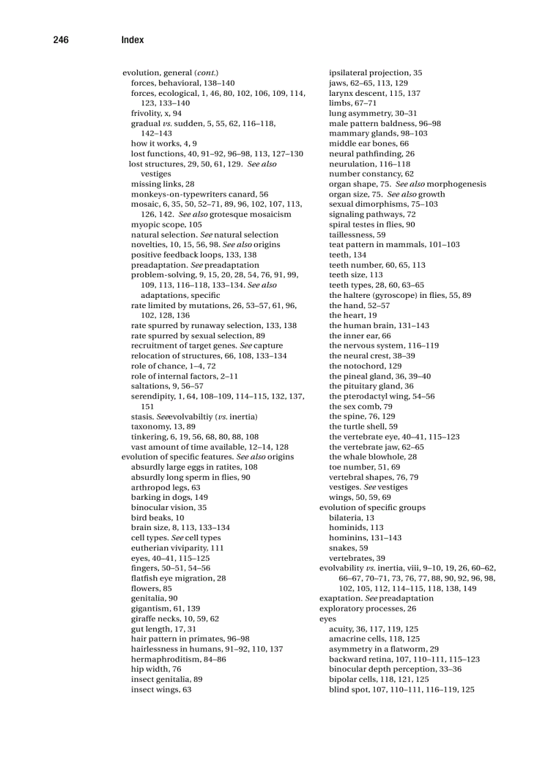 image for page Quirks of Human Anatomy An Evo Devo Look at the Human Body