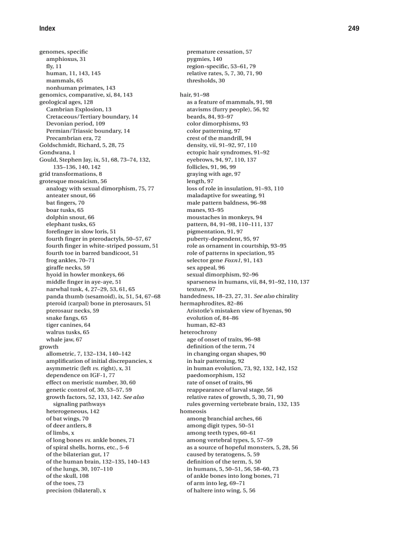 image for page Quirks of Human Anatomy An Evo Devo Look at the Human Body