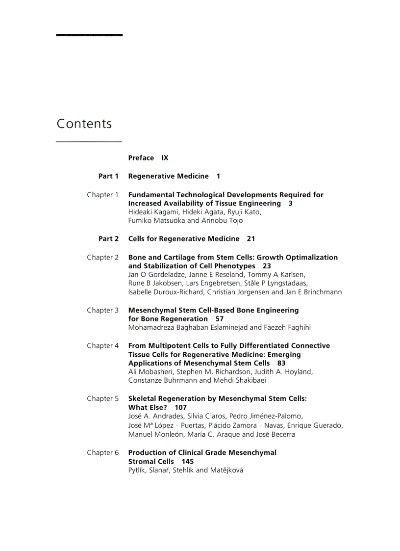 image for page Regenerative Medicine and Tissue Engineering Cells and Biomaterials