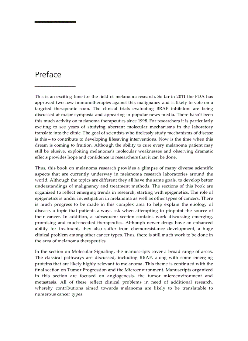 image for page Research on Melanoma A Glimpse into Current Directions and Future Trends