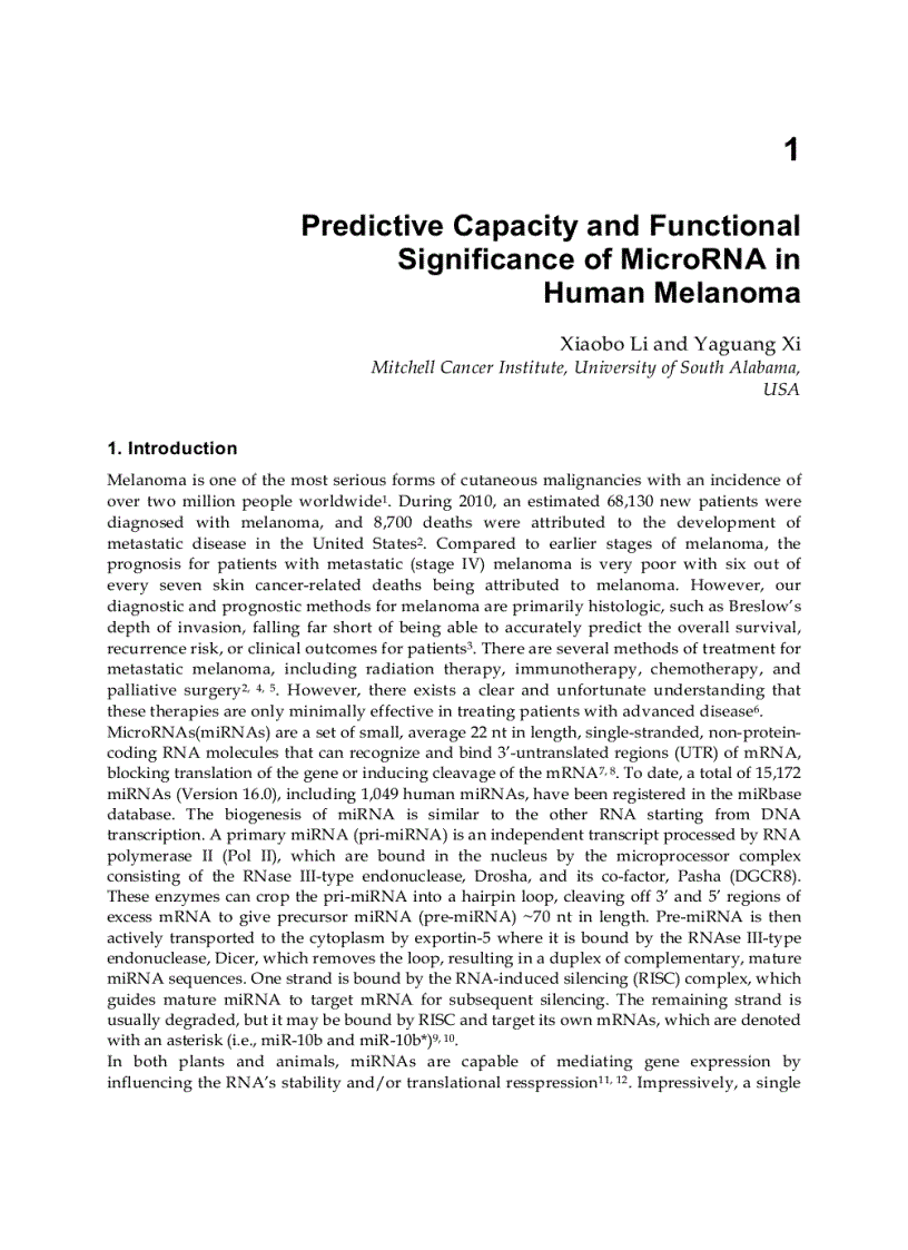 image for page Research on Melanoma A Glimpse into Current Directions and Future Trends