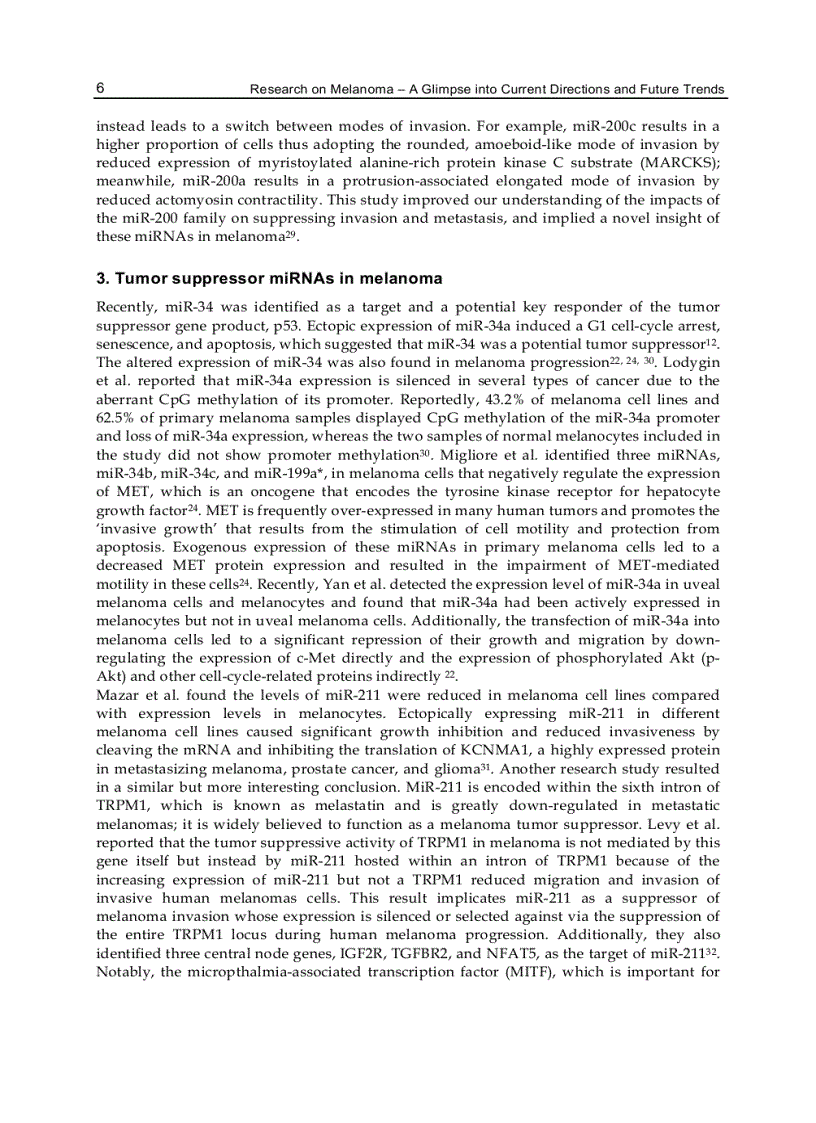 image for page Research on Melanoma A Glimpse into Current Directions and Future Trends