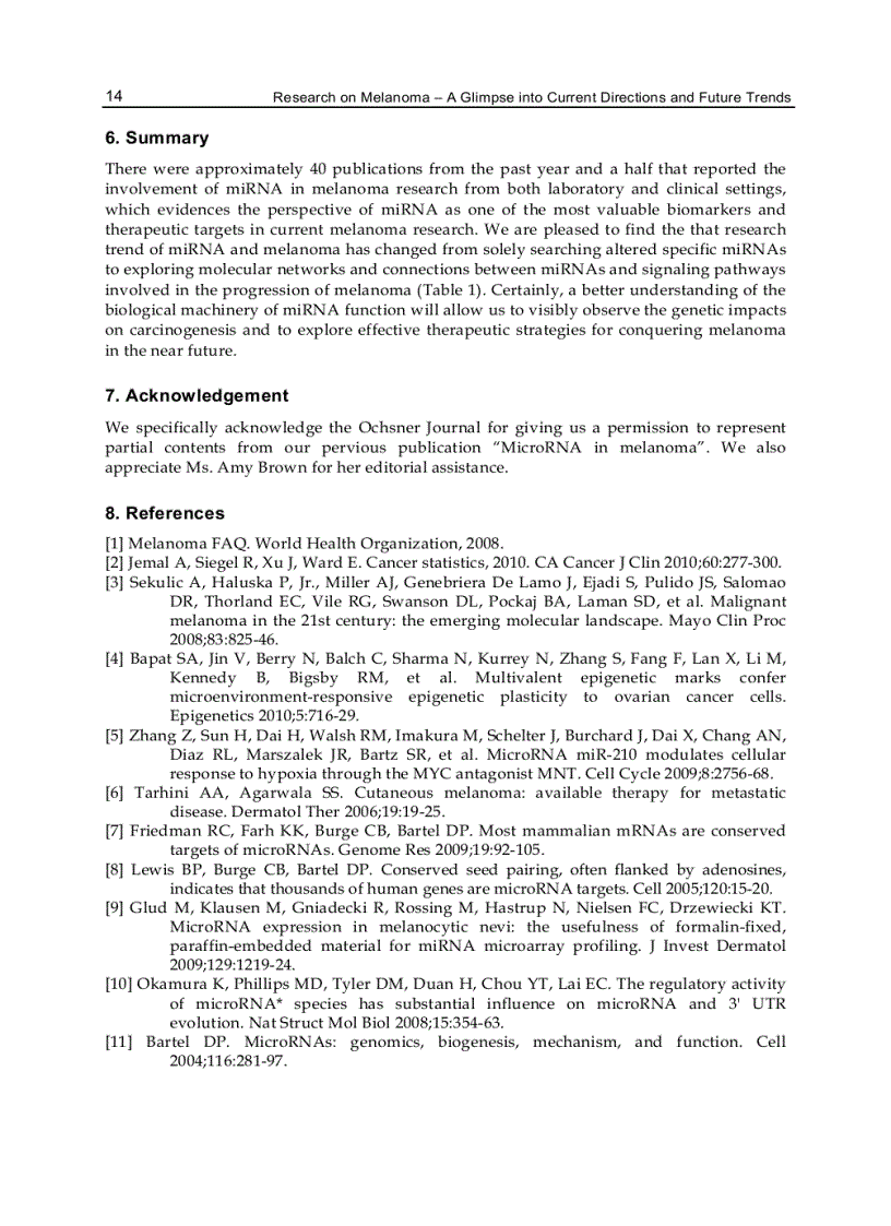 image for page Research on Melanoma A Glimpse into Current Directions and Future Trends