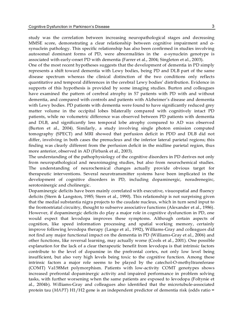 image for page Symptoms of Parkinson s Disease