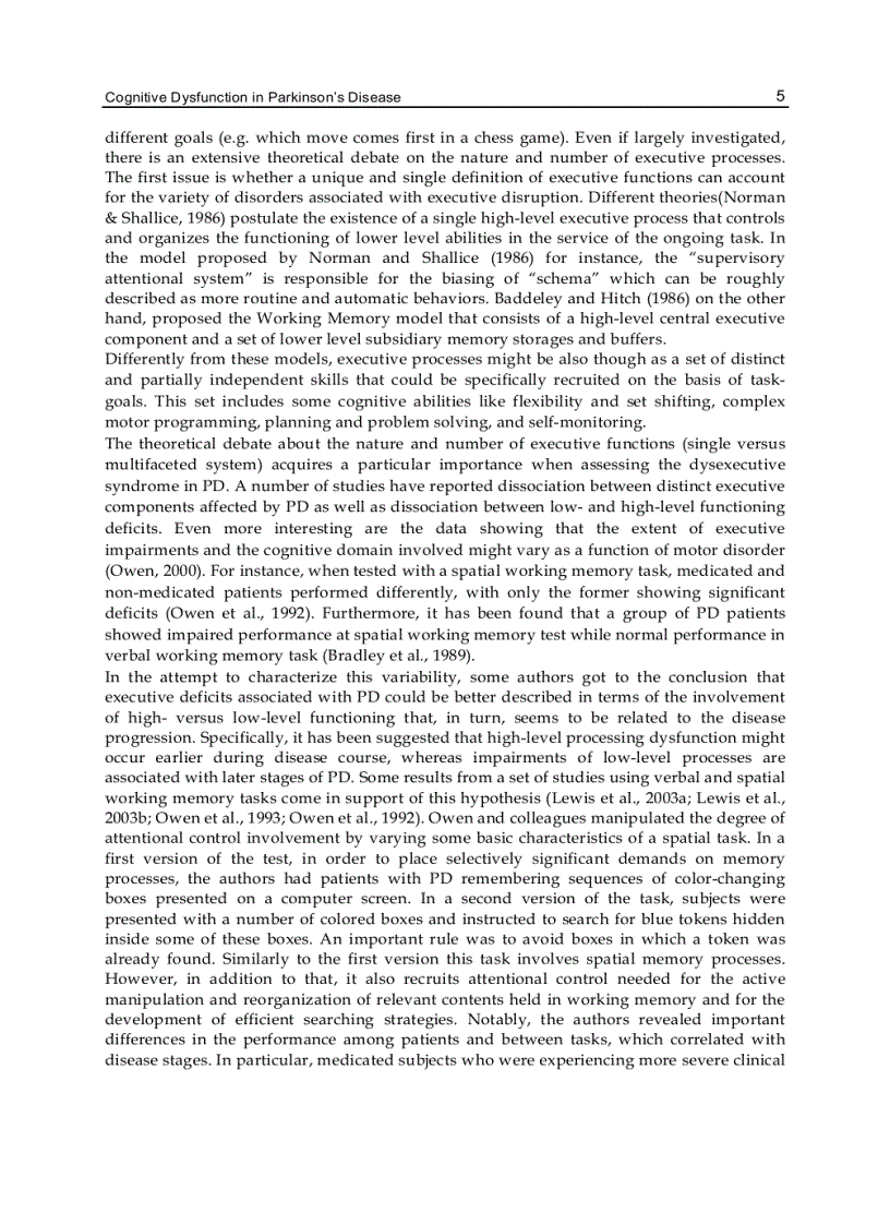 image for page Symptoms of Parkinson s Disease