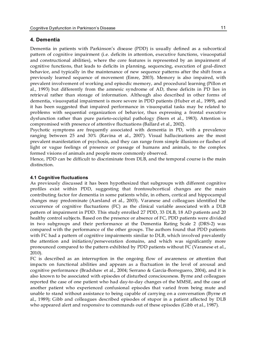 image for page Symptoms of Parkinson s Disease