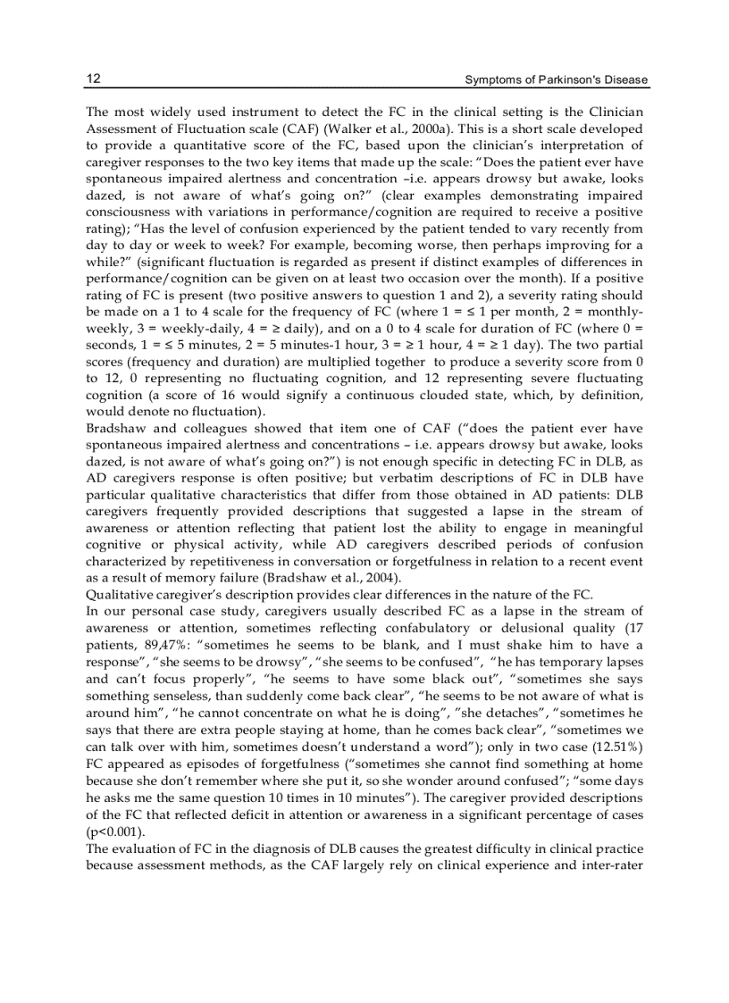 image for page Symptoms of Parkinson s Disease