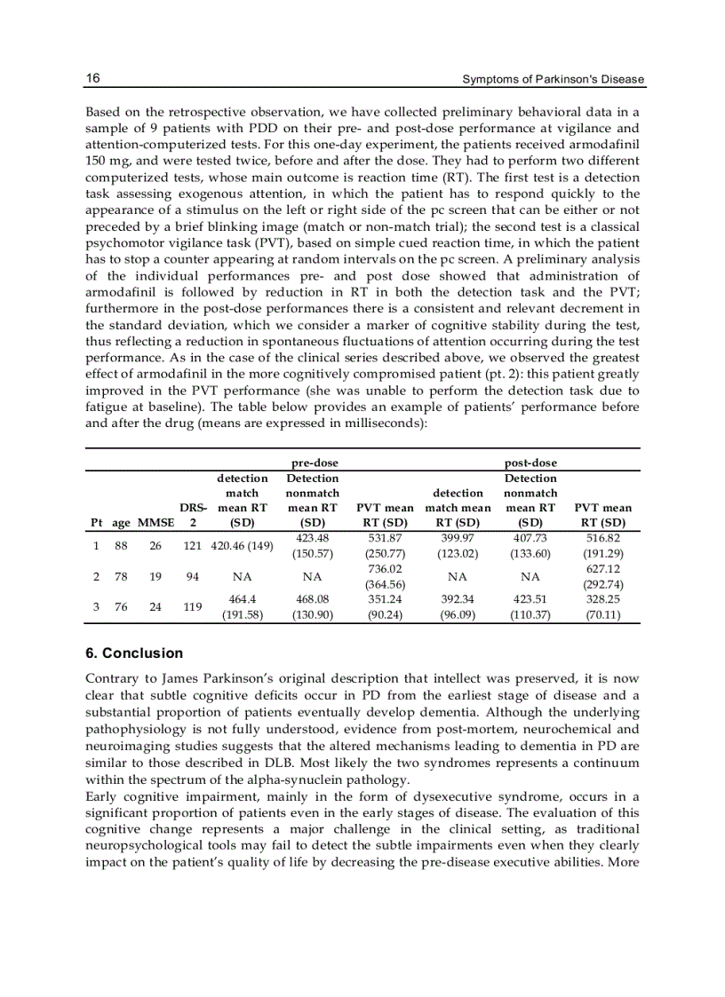 image for page Symptoms of Parkinson s Disease