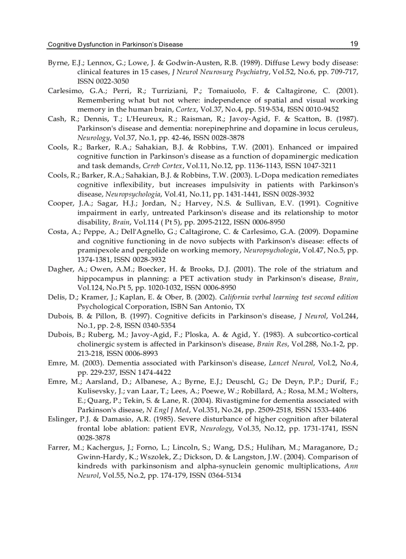 image for page Symptoms of Parkinson s Disease