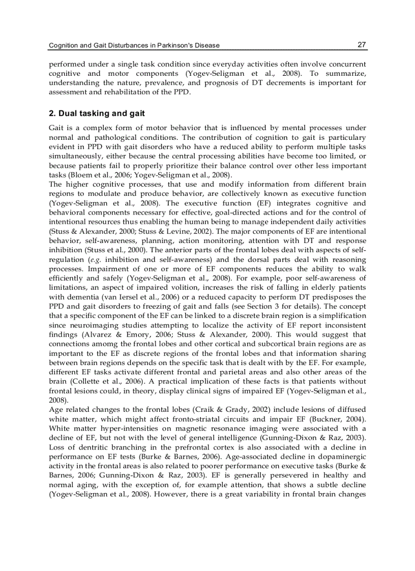 image for page Symptoms of Parkinson s Disease
