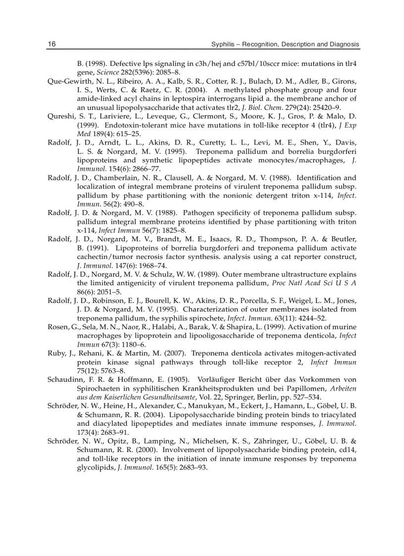 image for page Syphilis Recognition Description and Diagnosis