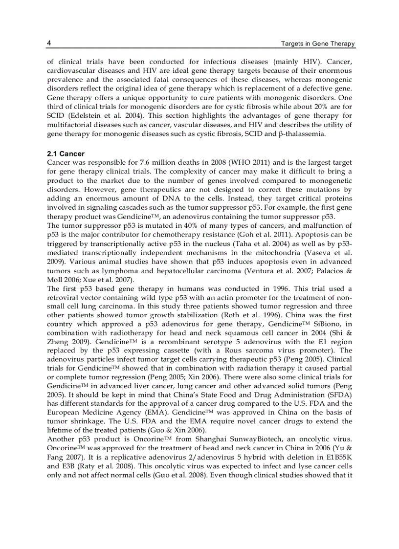 image for page Targets in Gene Therapy