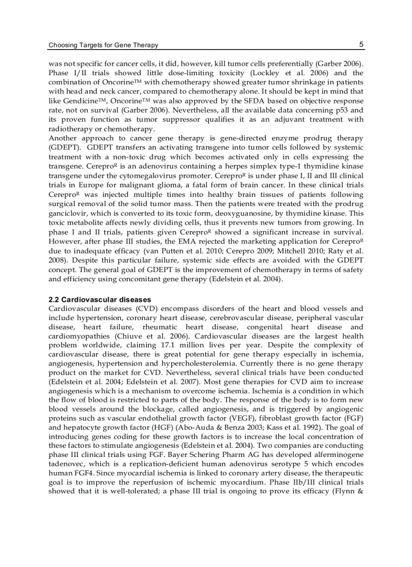 image for page Targets in Gene Therapy