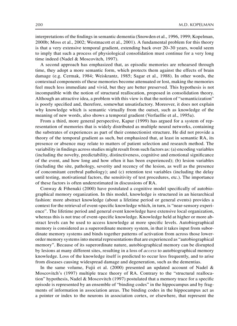 image for page The Handbook of Memory Disorders 2nd Edition