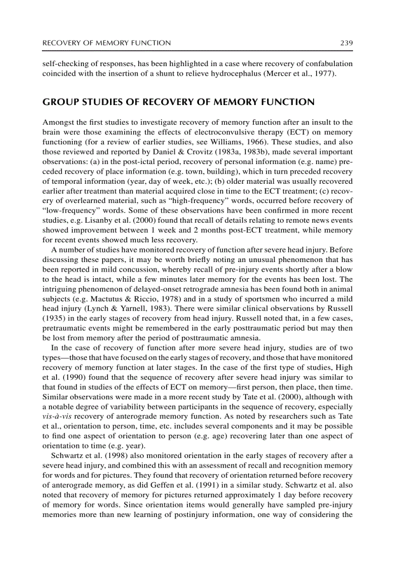 image for page The Handbook of Memory Disorders 2nd Edition