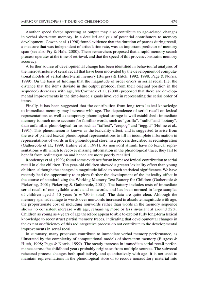 image for page The Handbook of Memory Disorders 2nd Edition