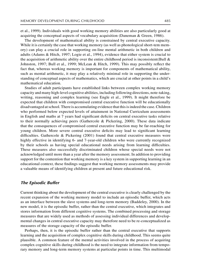 image for page The Handbook of Memory Disorders 2nd Edition