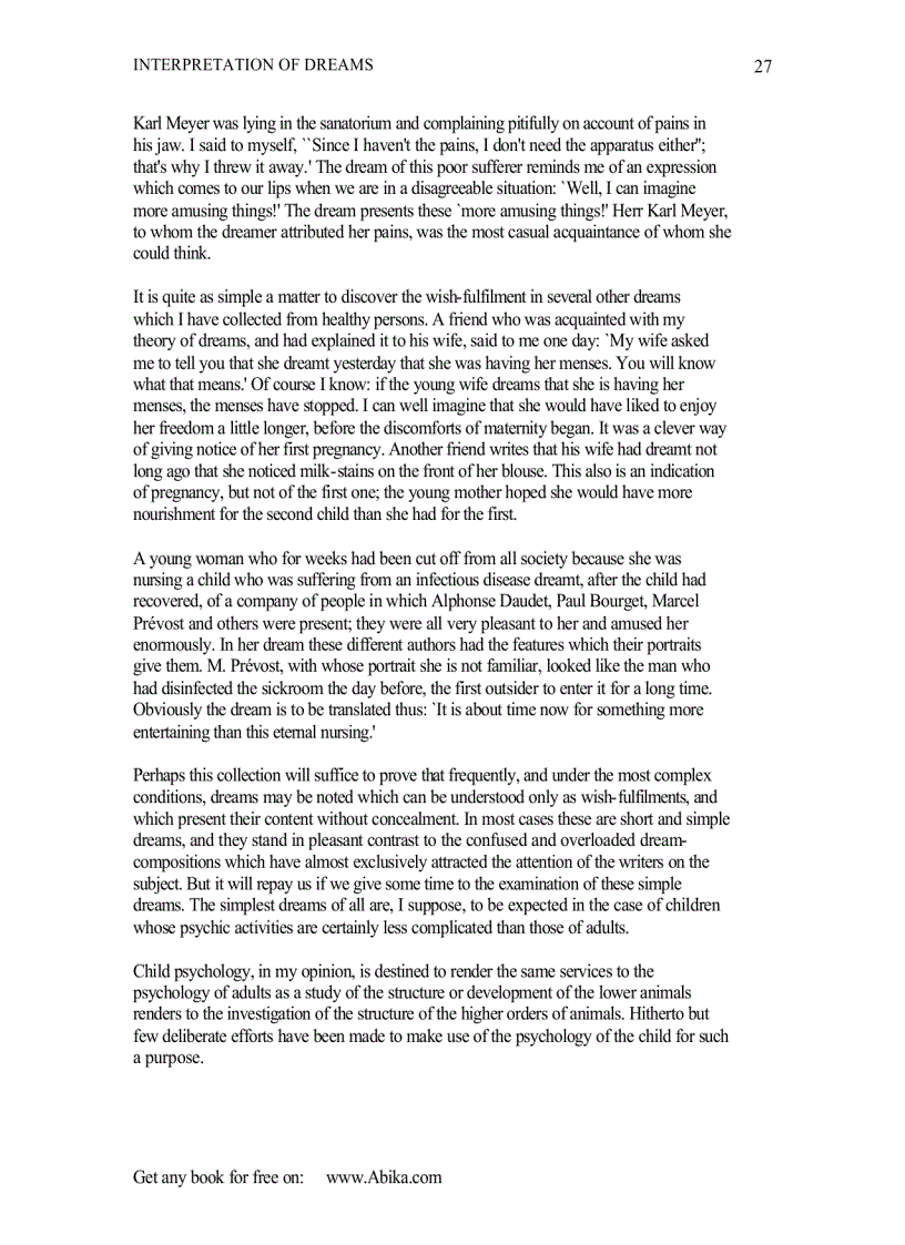 image for page The Interpretation of Dreams