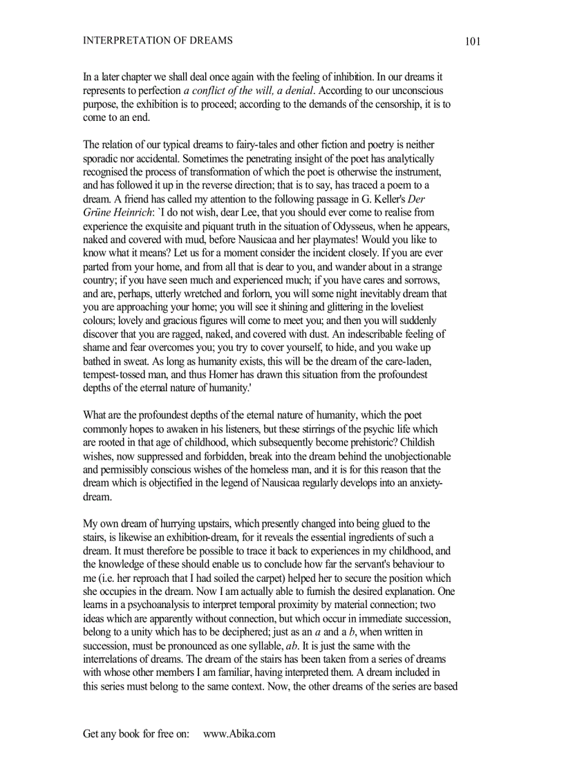 image for page The Interpretation of Dreams