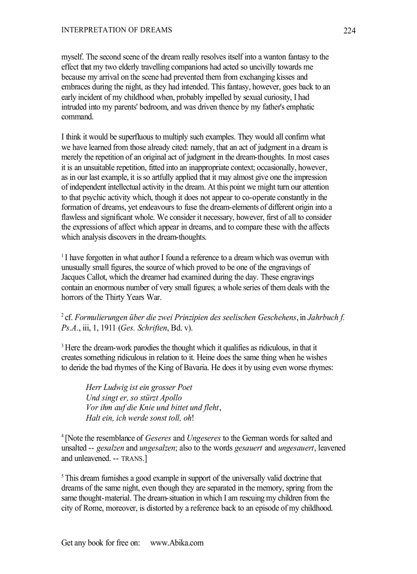 image for page The Interpretation of Dreams