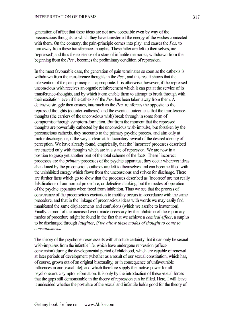 image for page The Interpretation of Dreams