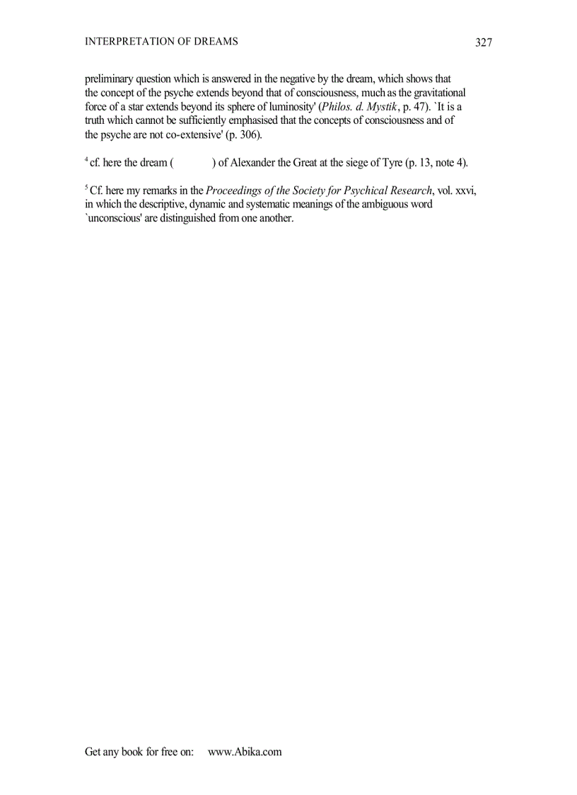 image for page The Interpretation of Dreams