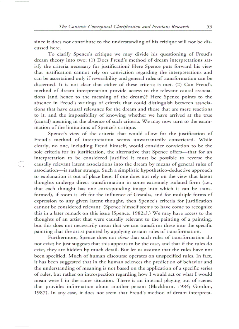 image for page The Meaning of the Dream in Psychoanalysis