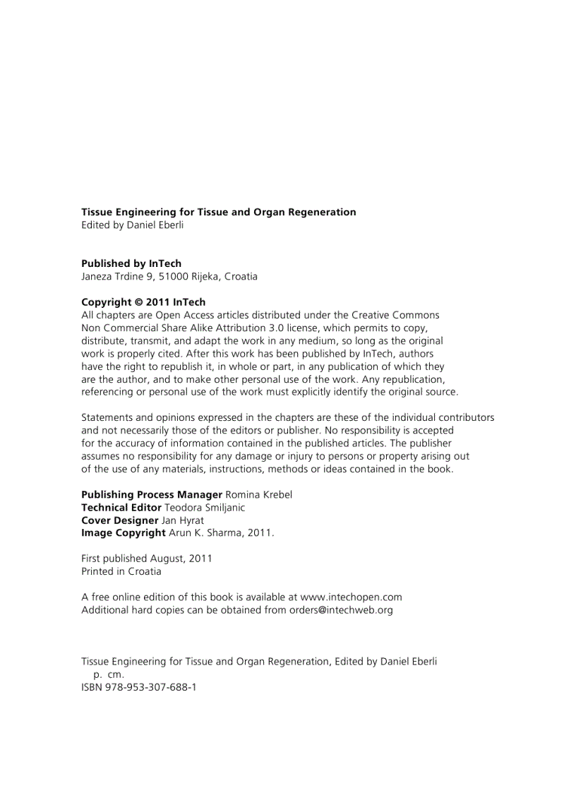 image for page Tissue Engineering for Tissue and Organ Regeneration