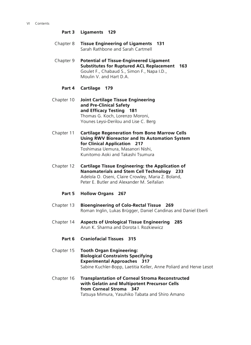 image for page Tissue Engineering for Tissue and Organ Regeneration